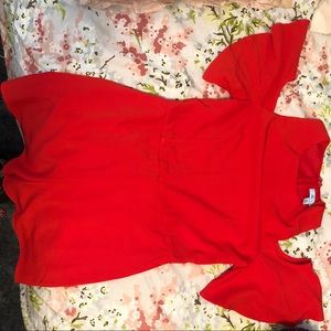 Cold shoulder romper